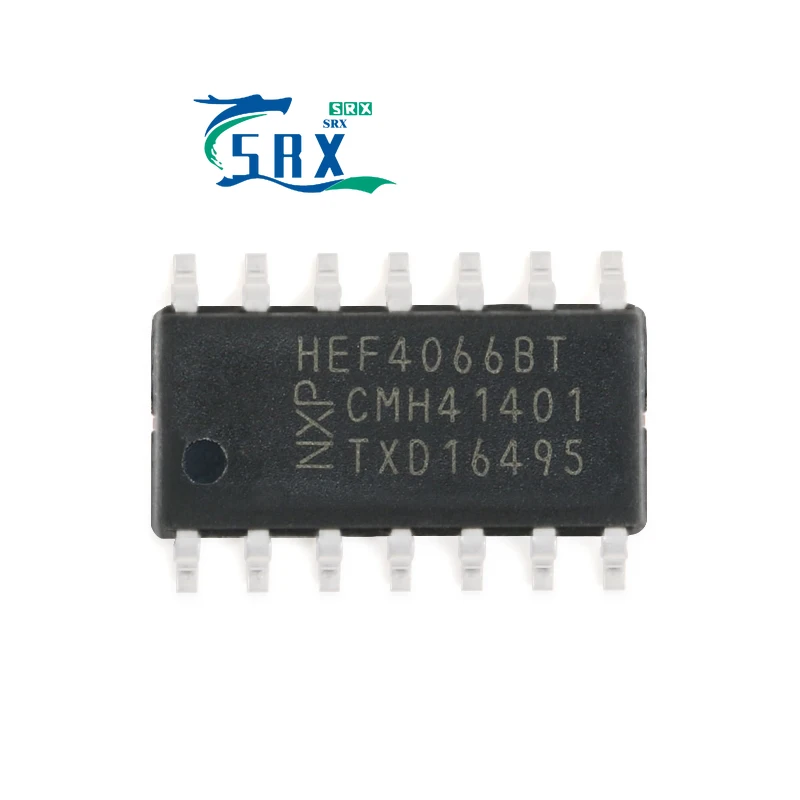 HEF4066BT asli asli, chip saklar analog SPST empat arah 653 SOIC-14