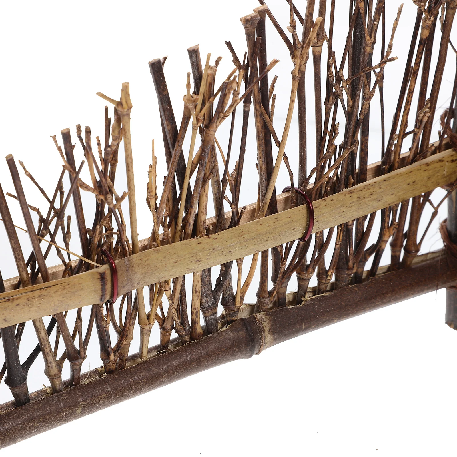 

Bamboo Sushi Fence Decor Rustic Food Photography Backdrop Seafood Serving Plate Sushi Mat Sashimi Display Bamboo Tray