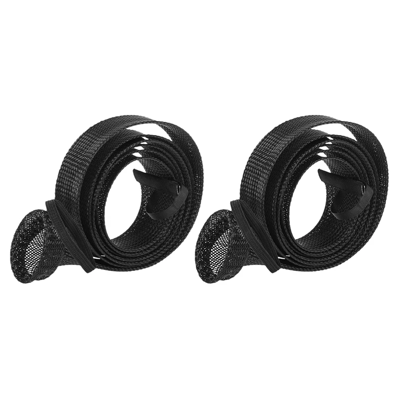 

CBN9-2Pcs Net-Shaped Fishing Rod Protective Cover with Lanyard