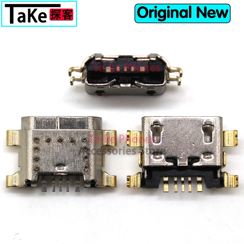 100-500Pcs  For Vivo Y81S Y83 Y85 Y91 Y93 Y97 X21S S1 Xplay6 V5 Y67 Y69 Y71 Y75 Y79 Micro USB Connector 5pin Jack Charging Port