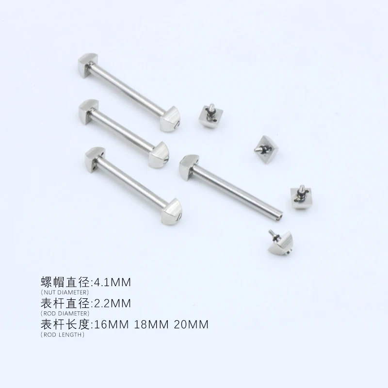 Watch Accessories Screw Rod Cap Screw FOR Cartier Pasha Watch Connection Rod