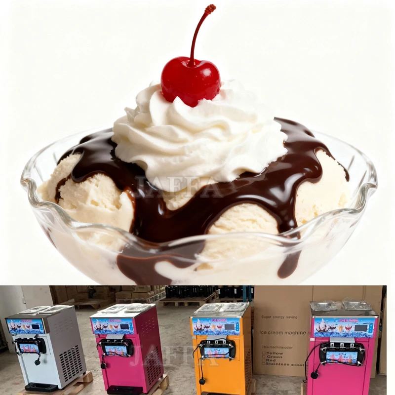 

Desktop High Efficiency Refrigeration Ice Cream Machine Commercial Small Ice Cream Machine