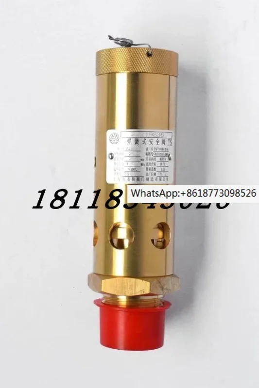 A28X-16T Shanghai Evers Tongshan Valve Full Lift All Copper Air Compressor Safety Valve DN15 20 25