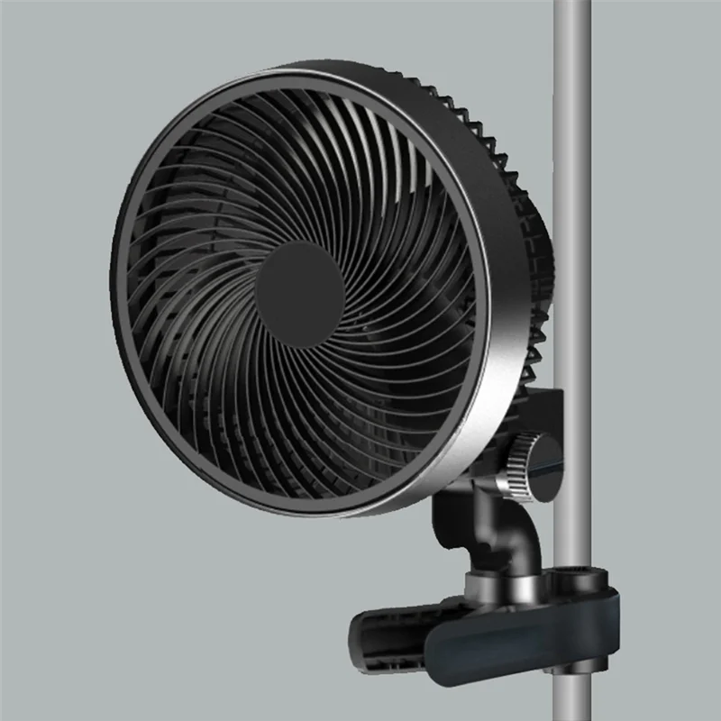 Reliablegrow Tent Circulation 6-Inch Fan With Long-Life EC Motor, 10 Dynamic Wind Speeds, And IP54 Rating, Usable With US Plug