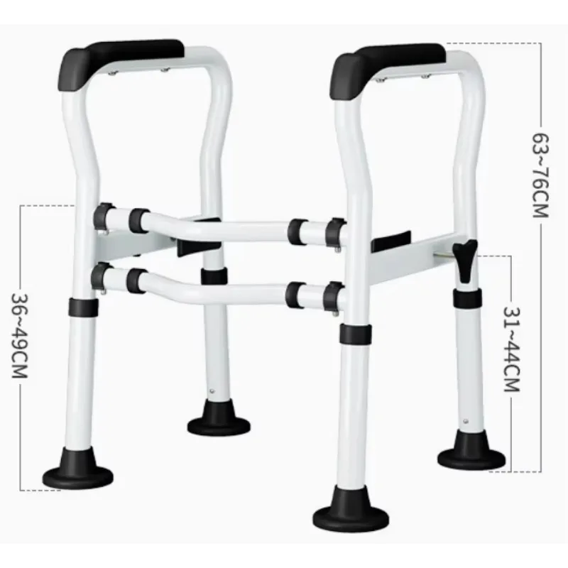 2023 Hot Sell Products Elderly Bathroom Toilet Armrest Bathroom Toilet Safety Rail Frame