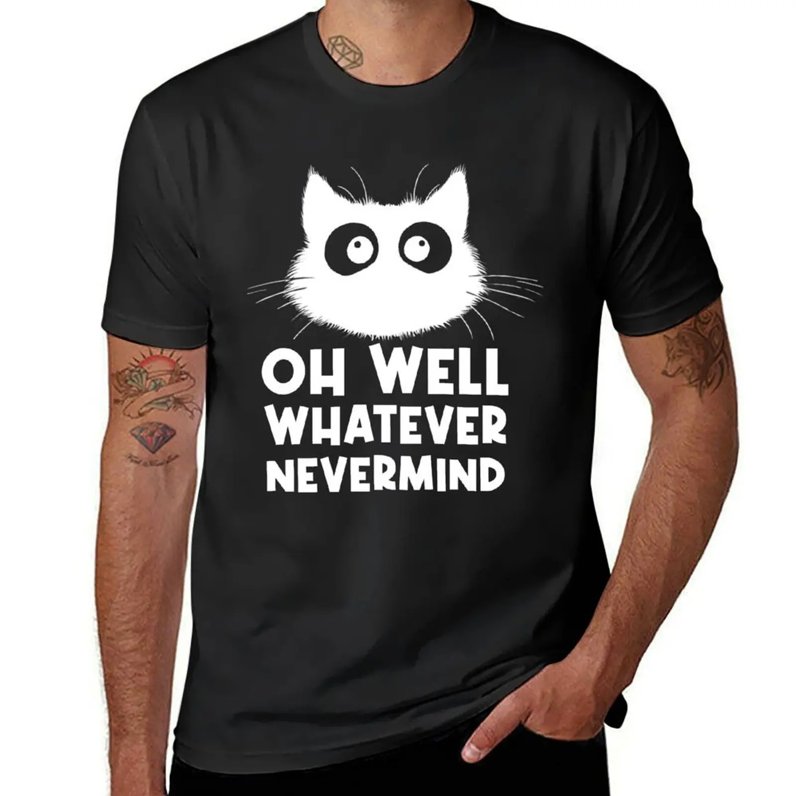 oh well whatever nevermind T-Shirt kawaii clothes Blouse quick drying mens t shirts pack