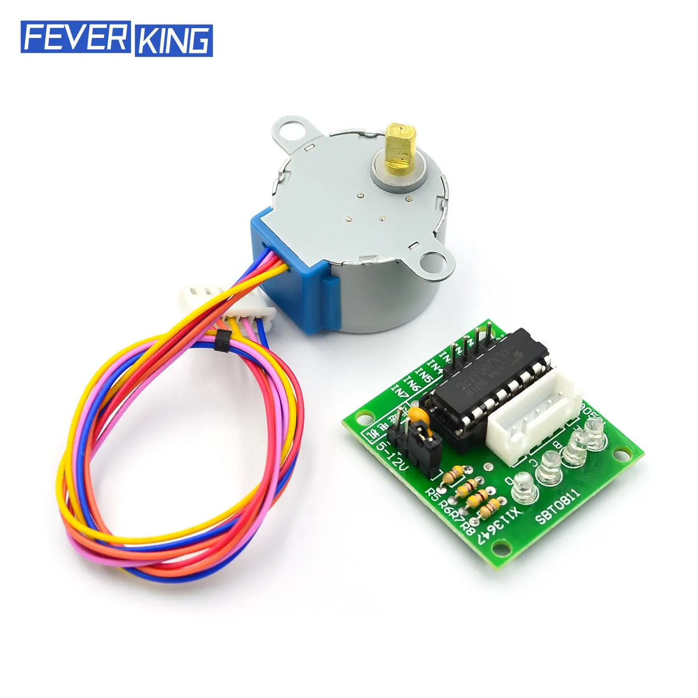 5V Stepper Motor 28BYJ-48 + ULN2003 Driver Test Module for Arduino,Micro Mini Electric Step Motor for PIC 51 AVR