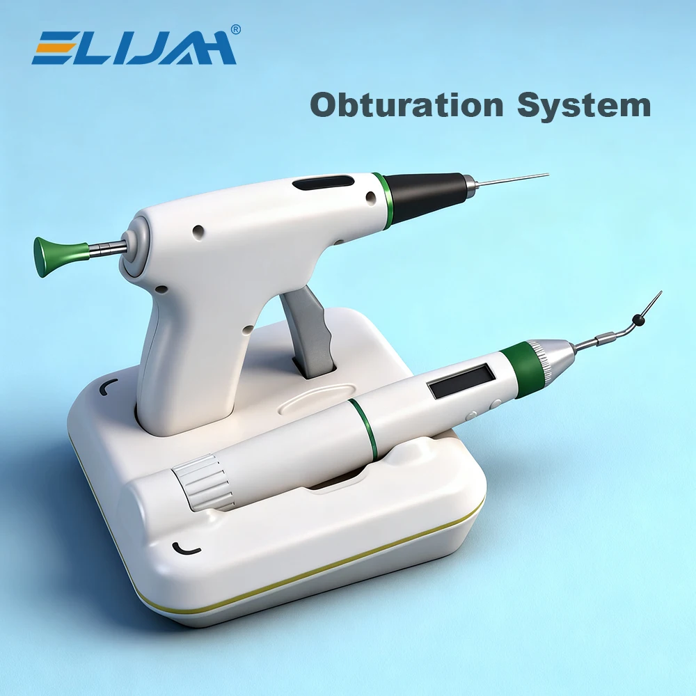 

ELIJAH Dental Endodontic Obturation System Dentistry Hot Melt Root Canal Heated Gun Pen Dentist Fast-Fill Gutta Percha Tools