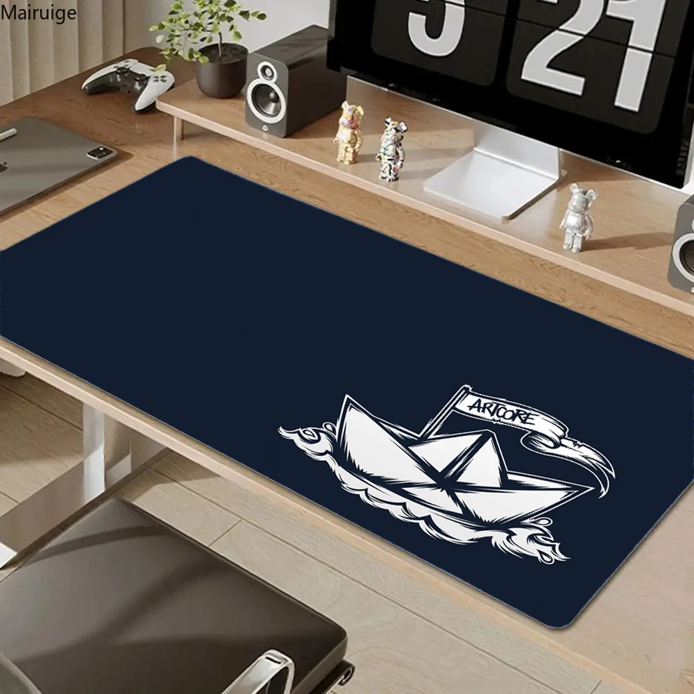 Minimalist pattern Mouse Pad Large Desk Mat PC Cartoon Gaming Accessories Mousepad Anime Gamer Cabinet Keyboard Pad Carpet
