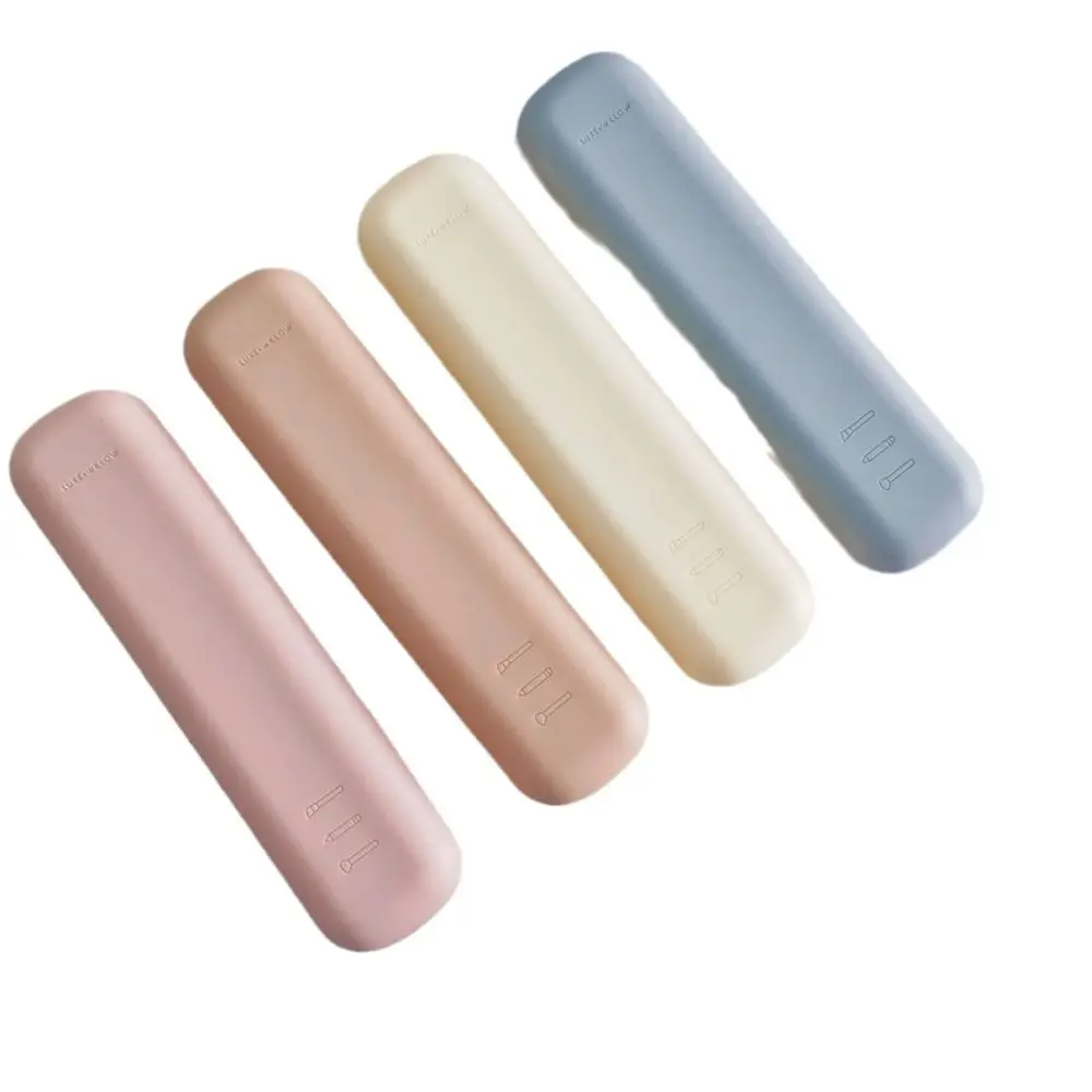 هدية سيليكون فرشاة للمكياج الحقيبة مع سحاب مخزن للمكياج أداة ماكياج فرشاة حقيبة التخزين سعة كبيرة ماكياج الحقيبة