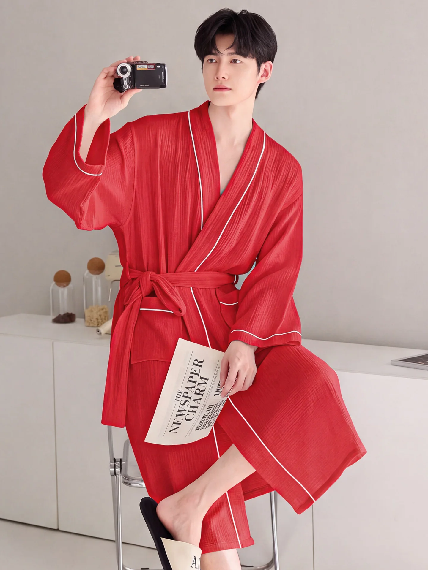 peignoir-de-bain-en-coton-a-sechage-rapide-pour-homme-a-manches-longues-rouge-vetement-de-nuit-confortable-et-respirant-pour-la-maison