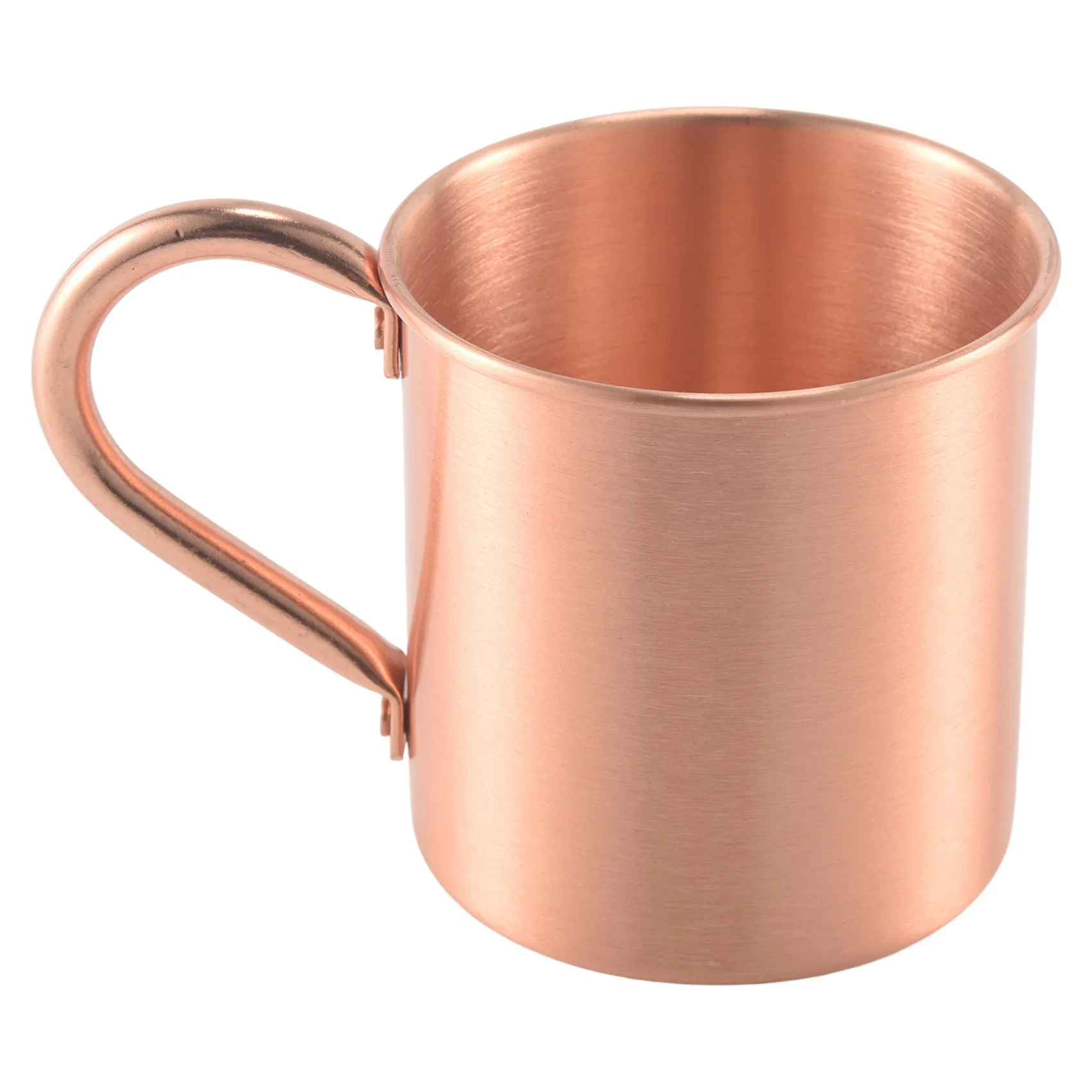 Pure Copper Moscow Mule Caneca, Liso sem forro interior, apto para coquetel, café, cerveja, leite, água, Home Bar Drinkware, legal