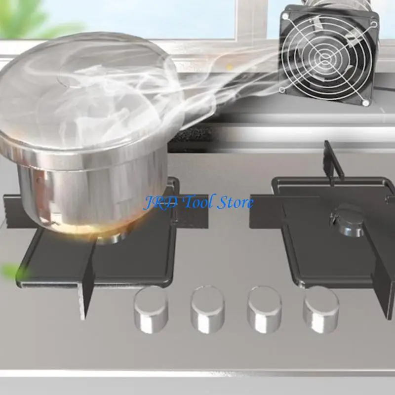 A2UD Versatile 10cm Variable Speed Exhaust Fan For Electronics And Small Space Air Circulation Fan Ventilation Blower