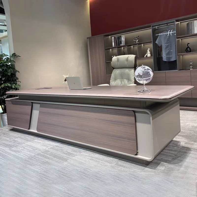 Boss desk, office desk, chairman, senior shift leader's office, furniture manager's executive desk