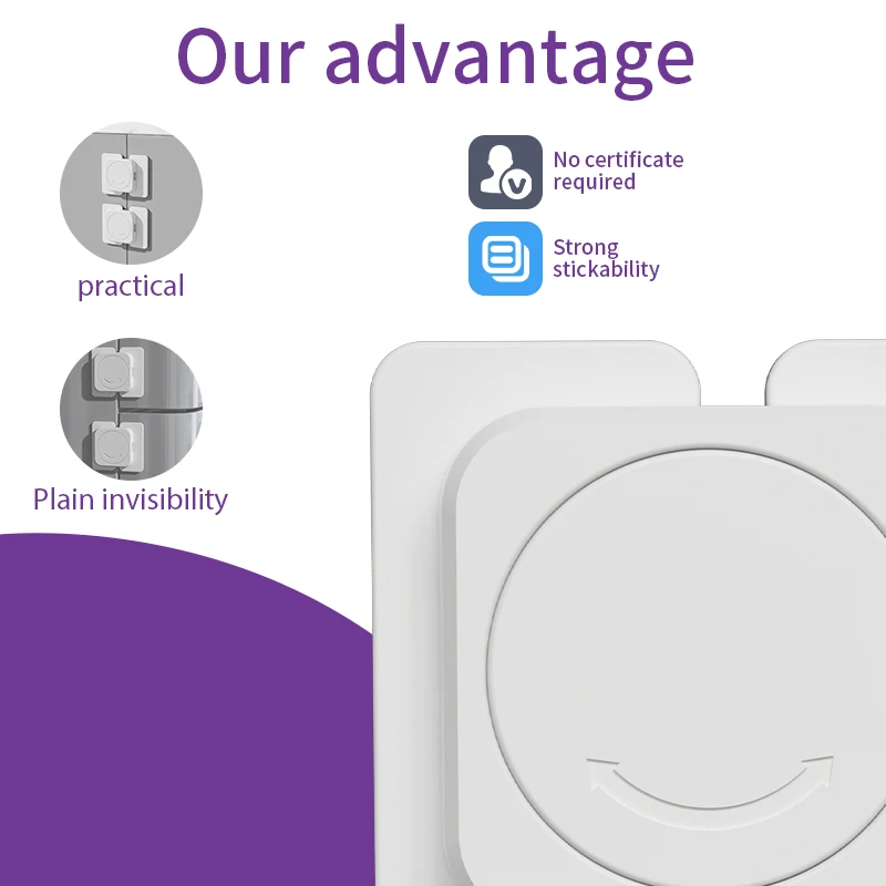 2/Set Kind Safety Home Koelkast Lock Baby Voorkomen Open Koelkast Vriezer Deursloten Kast Gesp Peuter Kinderen Beschermen