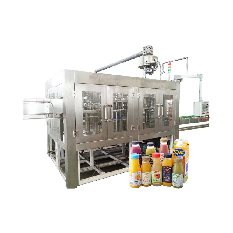 Automatic Liquid Plant Water Bottling Capping Machine High Speed Bottle Water Filling Machine Fresh Fruit Juice Processing Line