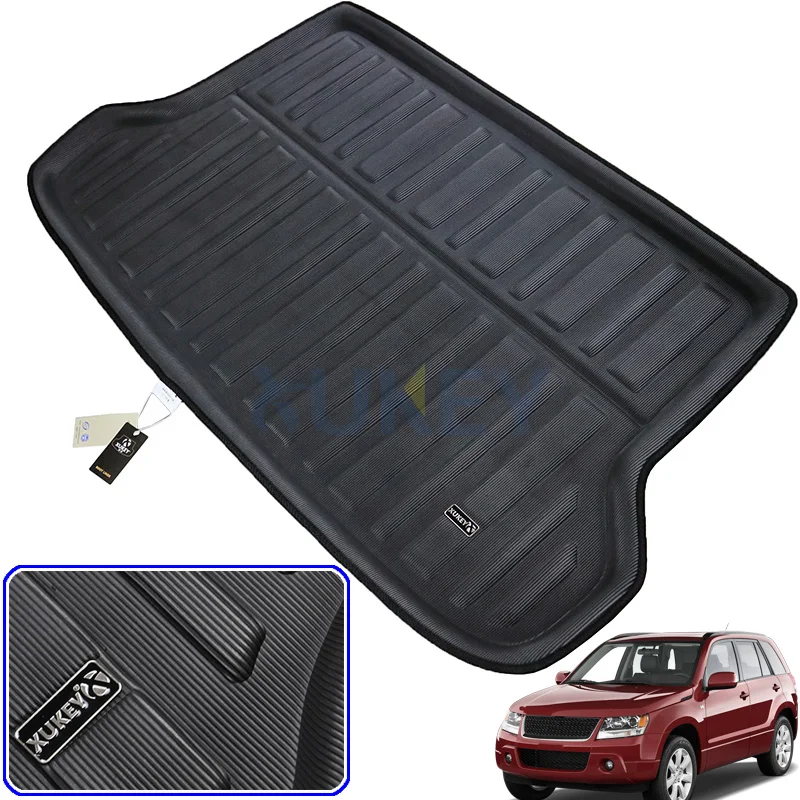 Dla Suzuki Escudo Grand Vitara Nomade Mata bagażnika bagażnika mata podłogowa 2006 2007 2008 2009 2010 2011 2012 2013 2014 15 — zdjęcie 2