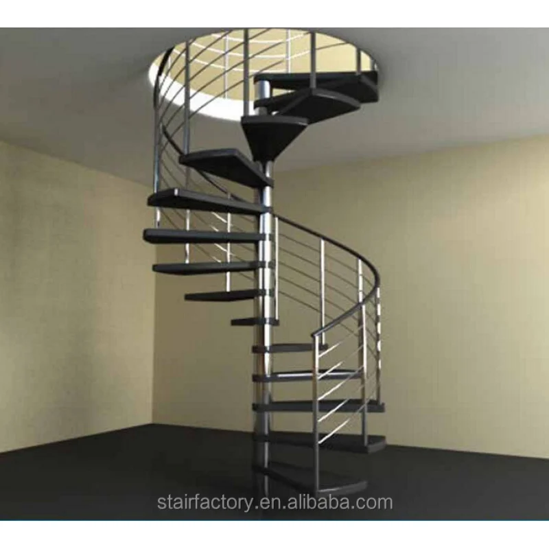 

Custom.Indoor small stair Easy to install staircase Used indoor steel-wood stairs TS-394