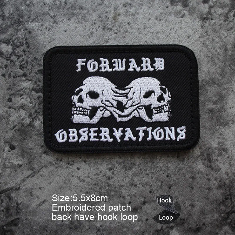 One7six Parche Táctico Bordado MOLLE para Mochila y Brazalete - imagen 5