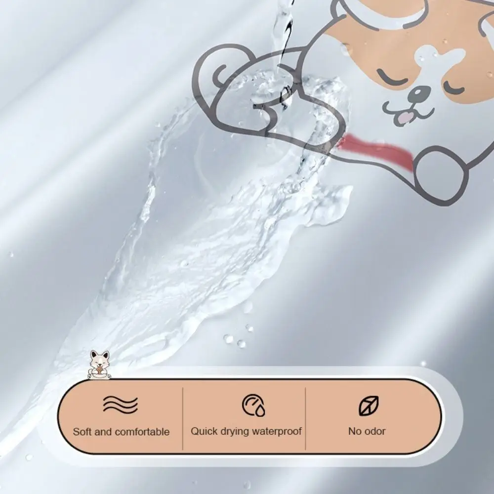 Durable Translucent Bicycle Rain Cover Cartoon Waterproof Motorcycle Cover Rainproof Dustproof Motorbike Protective Gear