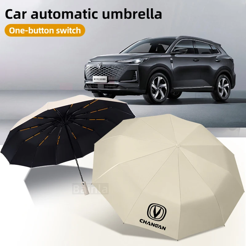 UV Ray Reflector Umbrella, Auto Anti-UV Umbrella, Acessórios do carro, Changan CS75 Plus UNI-K UNI-T CS35 CS55 CS95 Eado