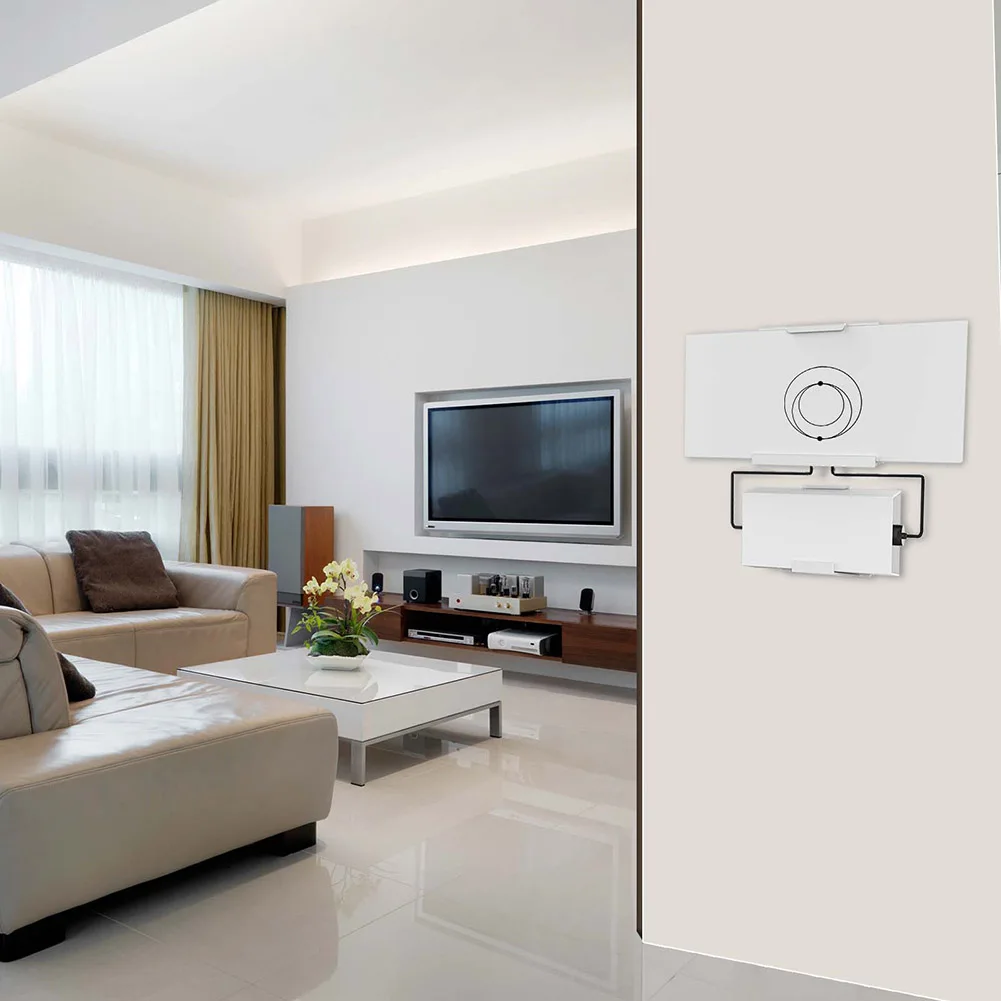 Router Power Bracket Set Wall Mounting Bracket Wall Mount Shelf Holder for StarLink Gen3 V3 Router Power