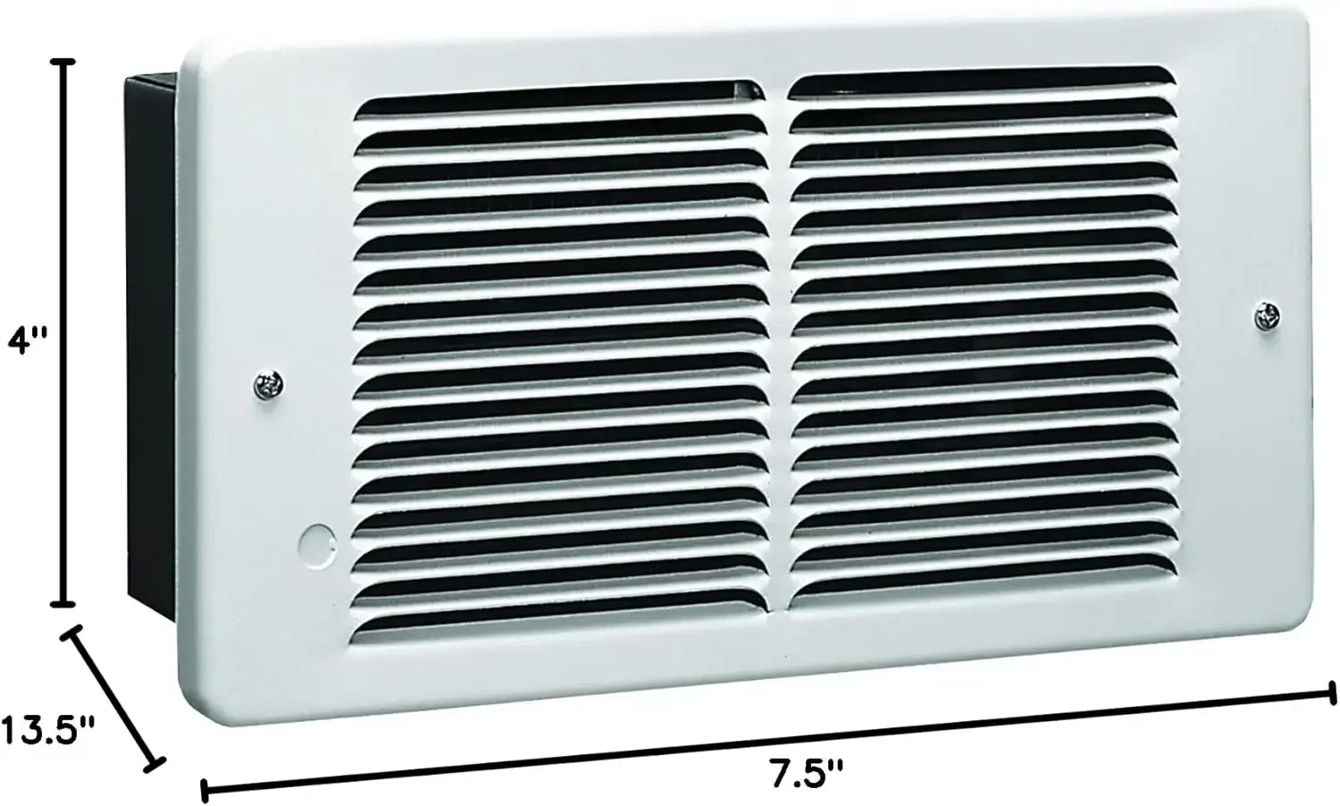 KING PAW2422-W PAW Pic-A-Watt Electric Wall Heater, 2250W / 240V, White