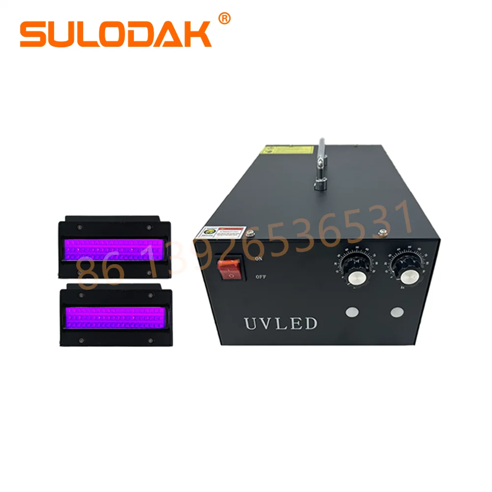 

F8020 Fan Cooling Ultraviolet Lamp System UV LED Ink Curing Lamp for Epson i3200 XP600 TX800 Digital Inkjet Printer