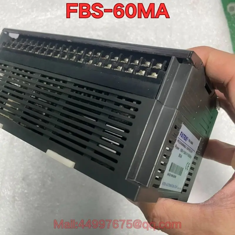 

Бывший в употреблении функциональный тест контроллера ПЛК FBS-60MA нормально. Новейшее предложение 2026 года.