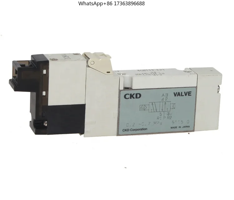 5 Port 2 Way Solenoid Valve 4GB119-E21 DC24V Precision Plugin Solenoid Valve