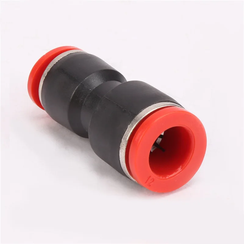 PG Plastic Reducing Straight Connector PW - Quick Connect Pneumatic Fitting for Air Hose, Pneumatic Tools