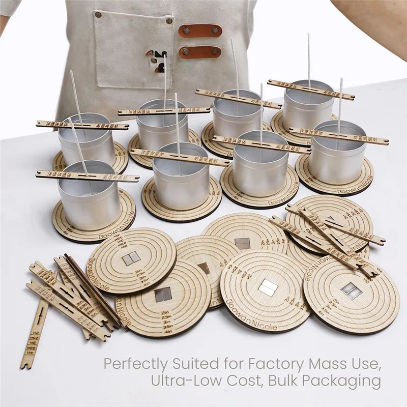 B84B-For Candle Making Tool-Wick Centering Universal Design For Most For Candles, Fits Standard Jars& Refill Size