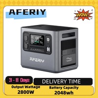 AFERIY P280 2800W Solar Generator Portable Power Station 2048Wh LiFePO4 Battery Home Backup Outdoor Camping Mobile power