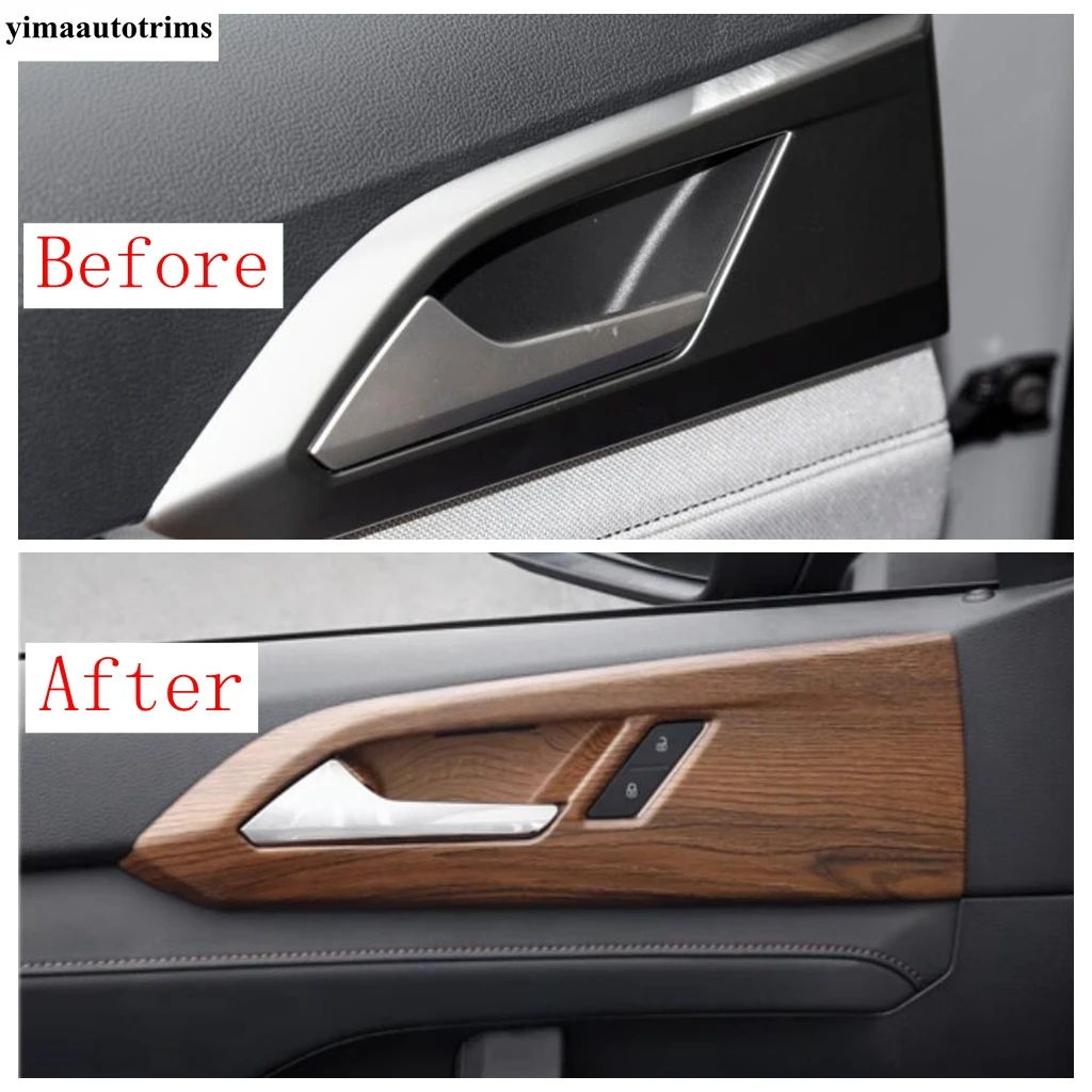 Glove Box / Handle Bowl / Window Lift / Head Light / Door Armrest Panel Cover Trim For VW Volkswagen Tharu / Taos 2018 - 2023