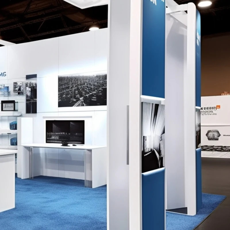 10*20 Messe Ausstellungskabine Spannung Stoff Leuchtkasten Ausstellungsstand