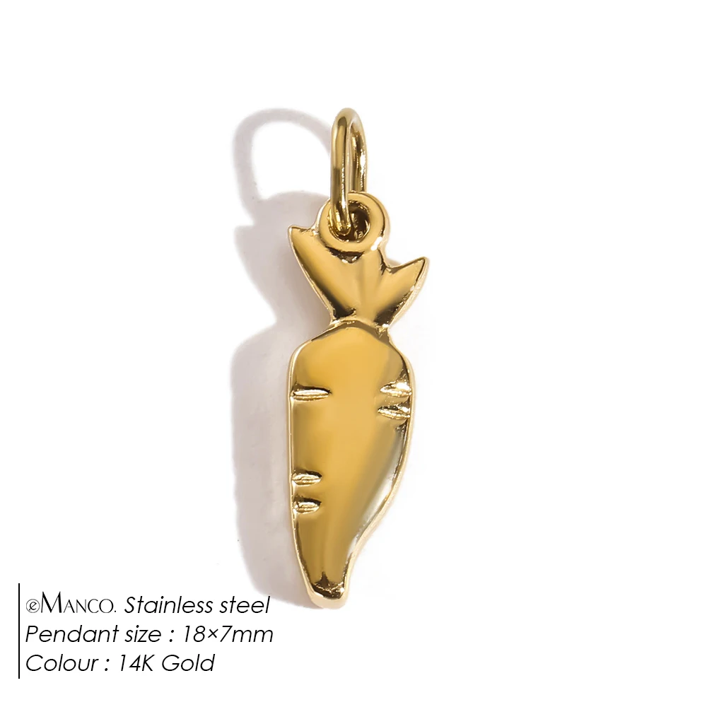 Playful Enamel Vegetable Charms for DIY Jewellery Making
