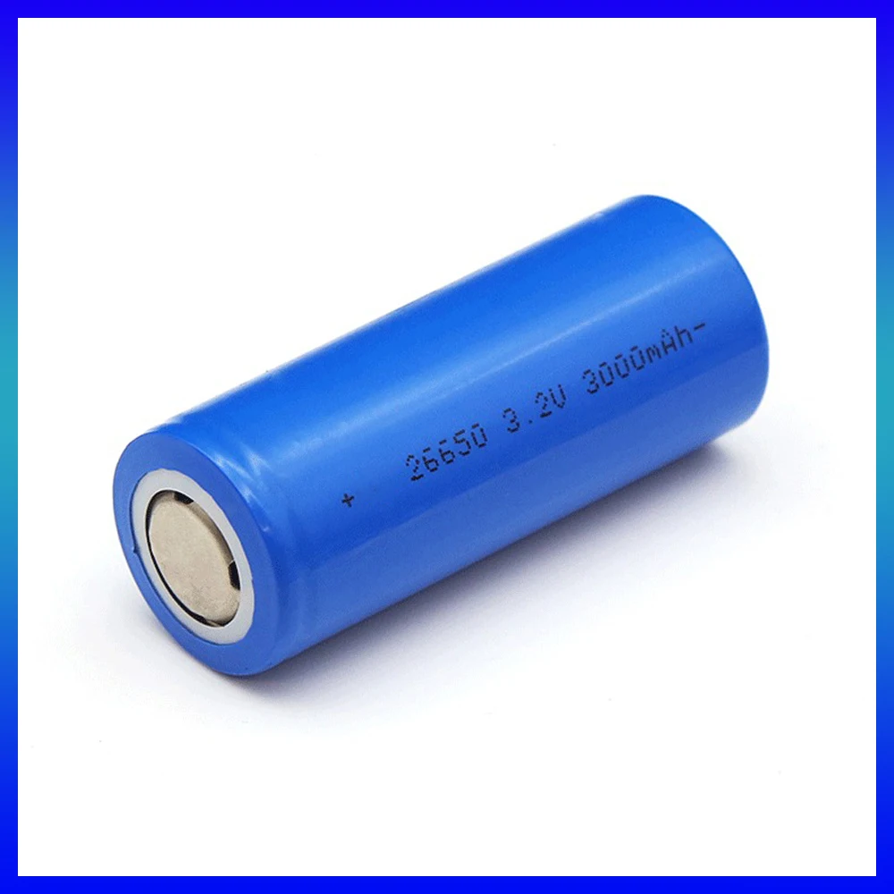 IFR26650 3.2V 3000mAh 9.6Wh LiFePO4 Battery A Grade High Quality for Ebike Scooter 26650 Lithium Iron Phosphate Battery CE/UL