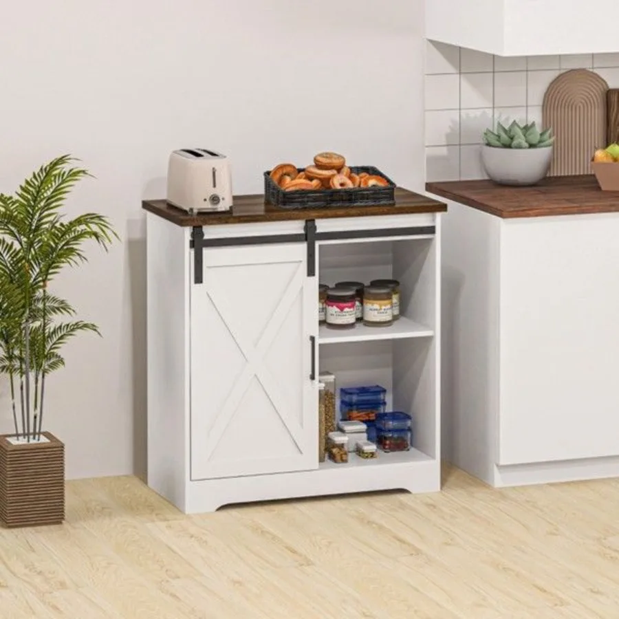 

Kitchen Sideboard Storage Cabinet White