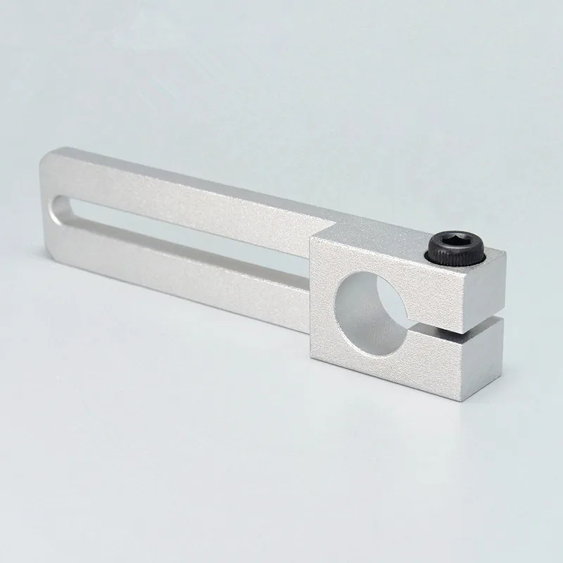 Sliding bracket aluminum alloy guide shaft bracket fixed shaft support bearing seat positioning seat mounting frame accessories