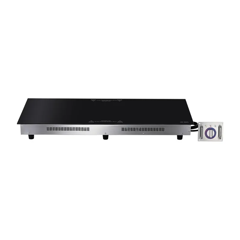 Commercial restaurant equipment 304 stainless steel frameless built-in heating base with over-temperature protection function
