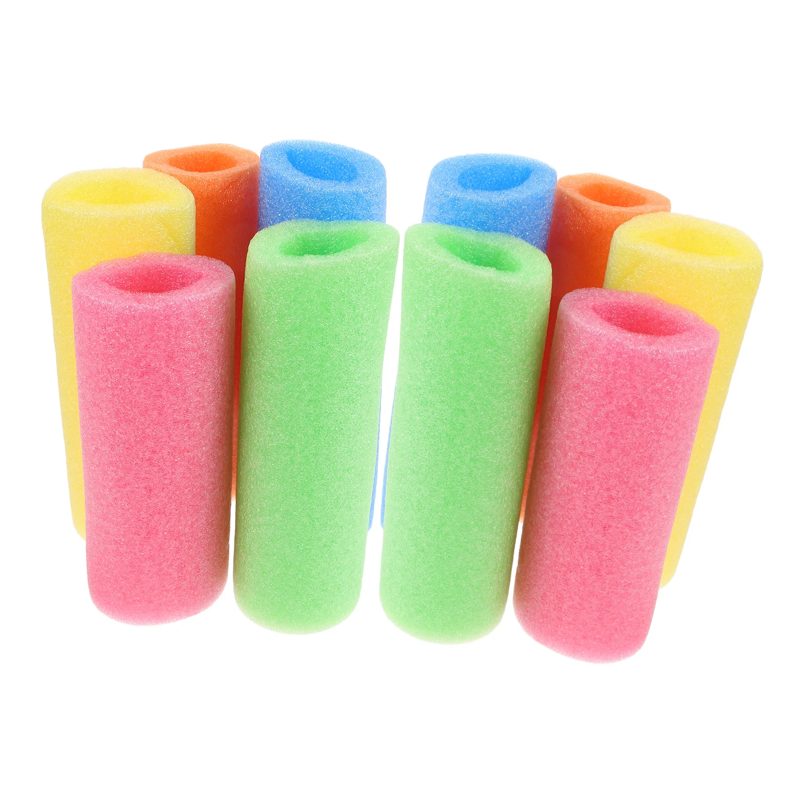 

10 Pcs Trampoline Spring Cover Protective Cotton Pole Sleeve Enclosure Protectors Tube Safety Replacement Poles