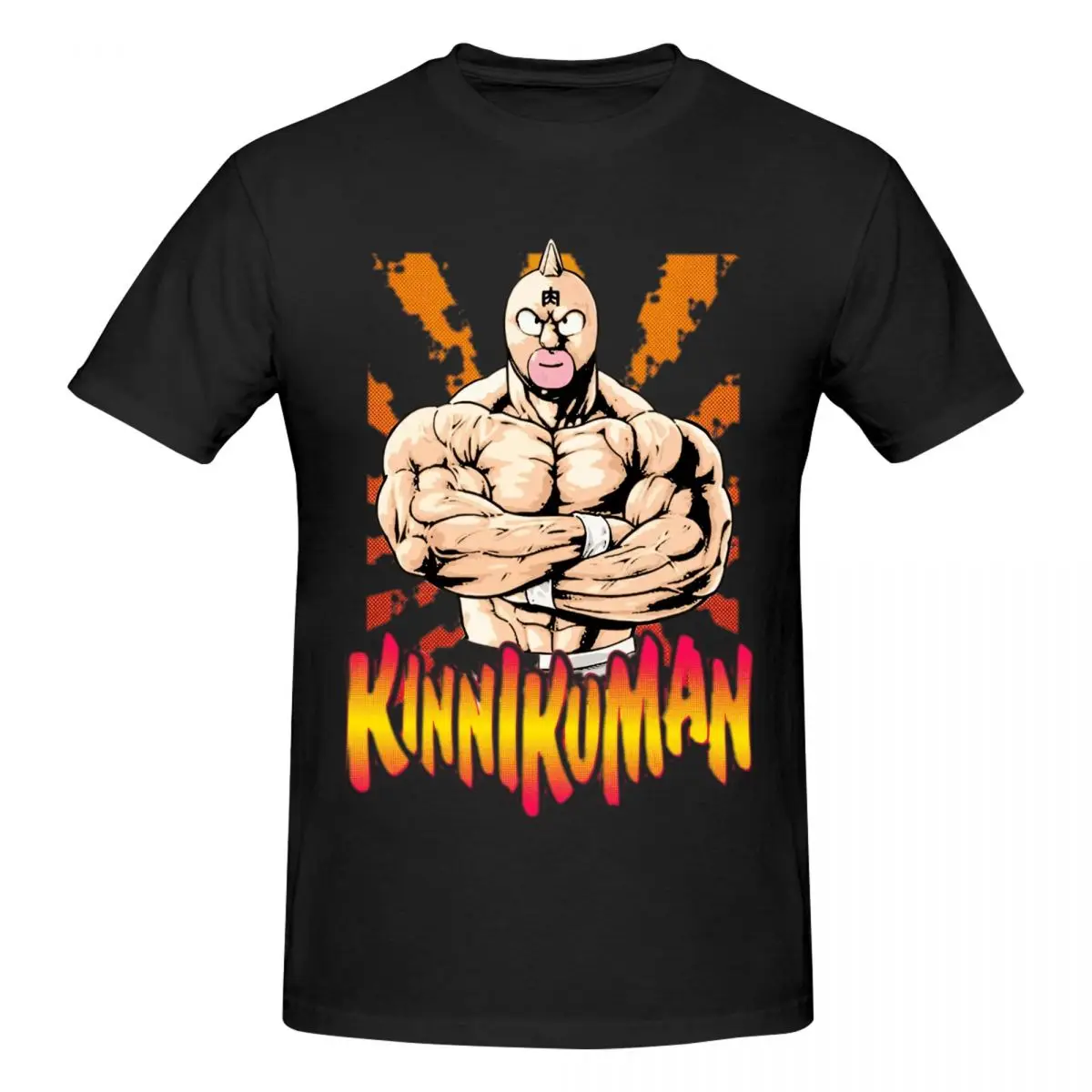 Men Kinnikuman Six Devil Knights Trending T Shirt Streetwear Cotton Crewneck T-shirt