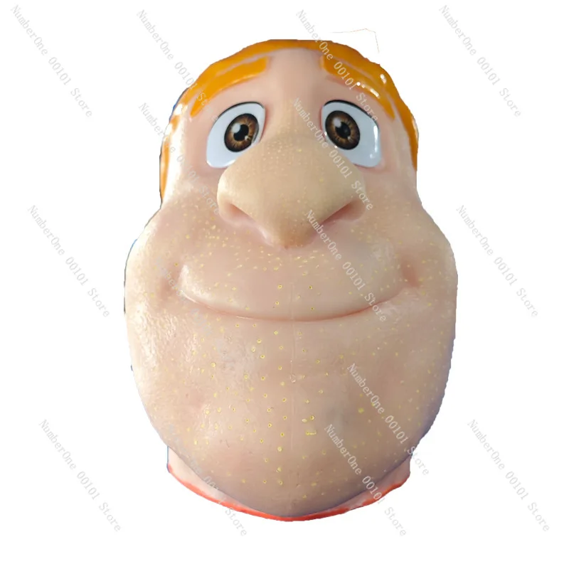 Pimple Popping Stress Relief Toy, Realistic Strawberry Nose Squeeze Fidget Toy With Clip