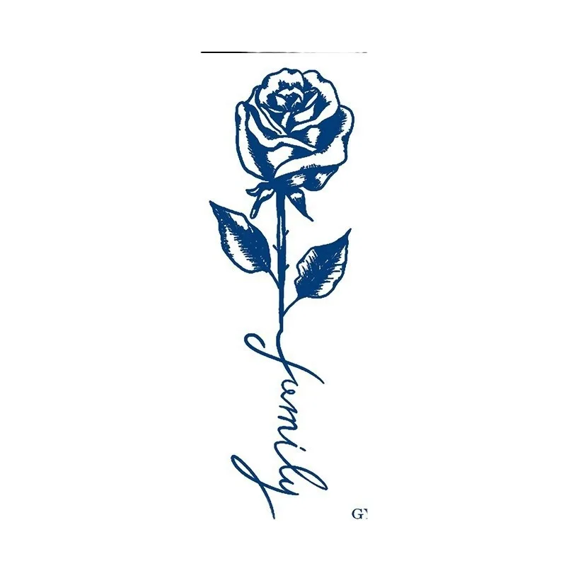 

Waterproof Tattoo Sticker Long Lasting Temporary Tattoo Stickers Herbal Tattoo Stickers Herbal For Casual Outings Parties