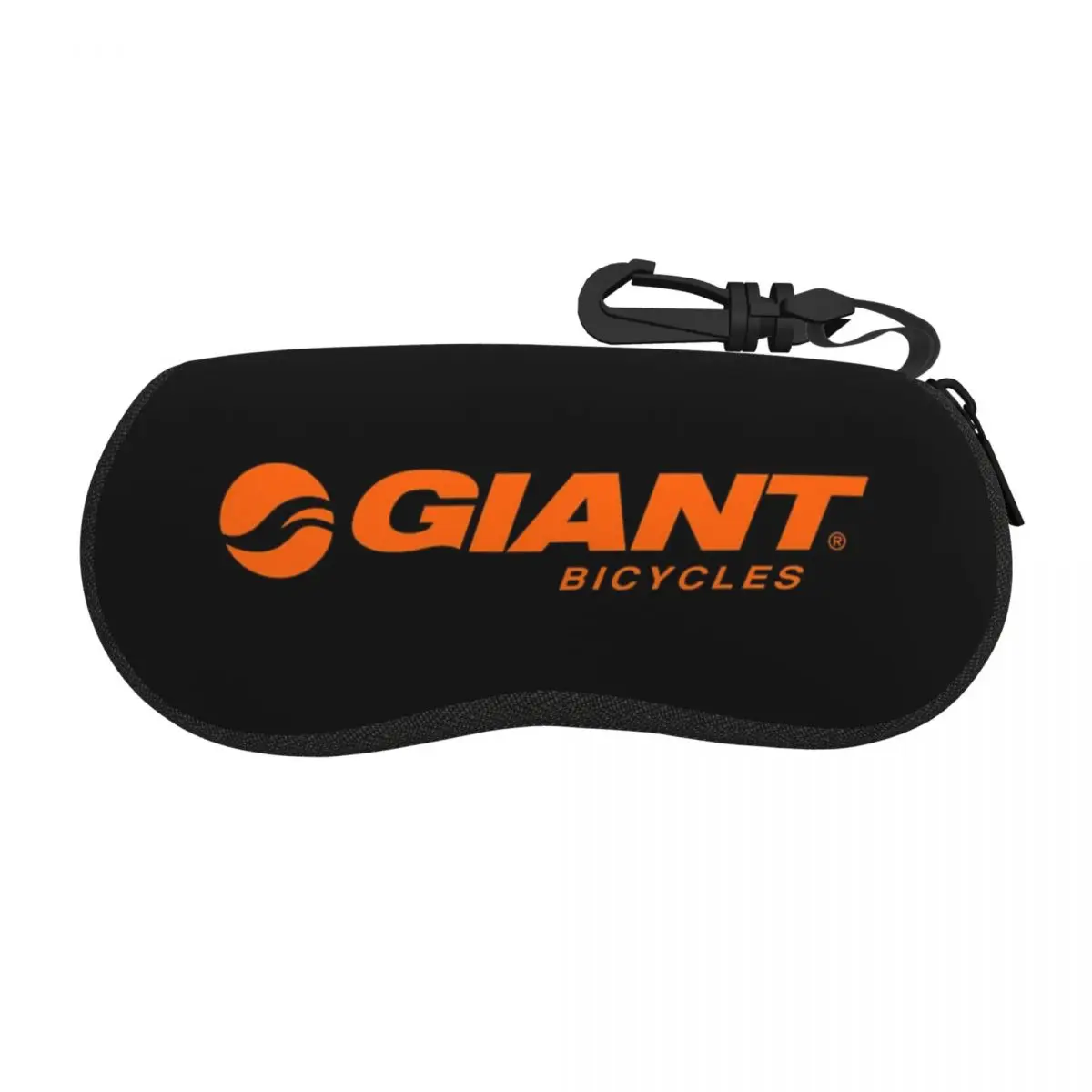 

Giant Orange Bike Shell Glasses Case Protective Sunglasses Box Women Men Soft Eyeglasses Bag Pouch