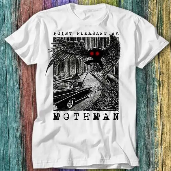 Mothman Encounter Point Pleasant T Shirt Top Tee 472