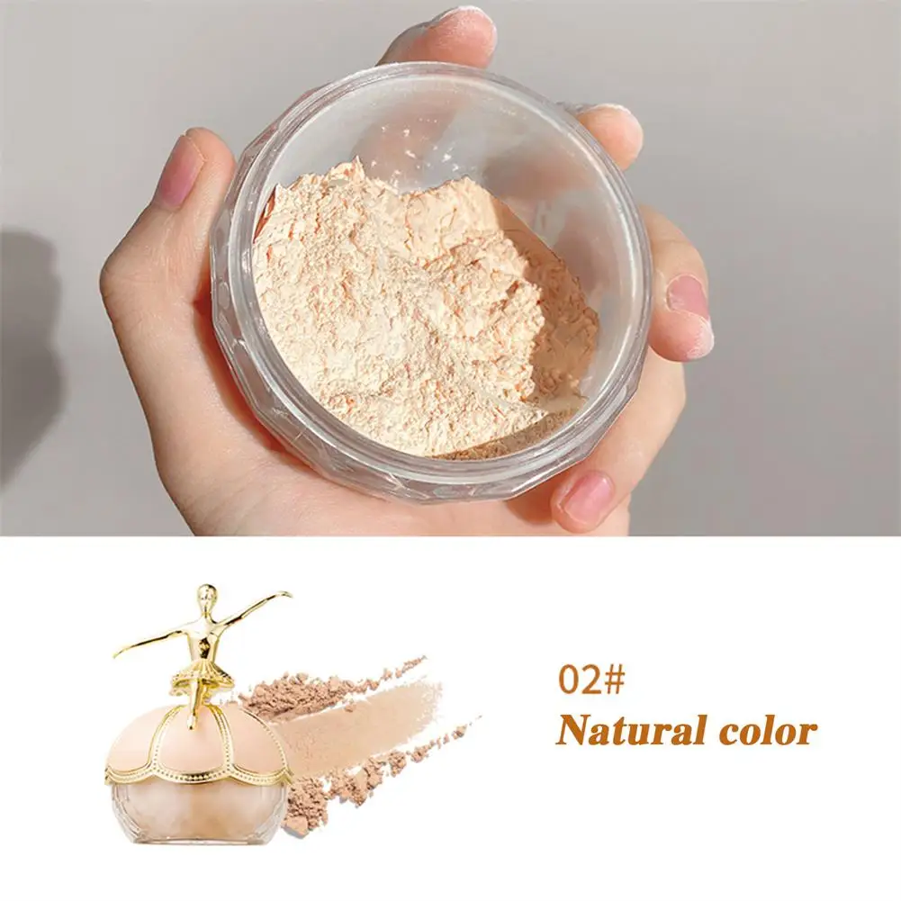 Air Sensitive Ballet Makeup Loose Setting Powder Long-lasting Base Face Control Shimmer Matte Foundation Coverage Oil V1D0