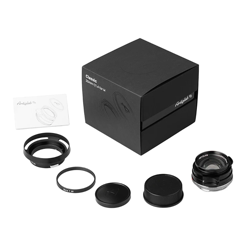 عدسة كاميرا Artizlab Classic 35mm F1.4 ذات الإطار الكامل للتركيز اليدوي لـ Leica M Mount