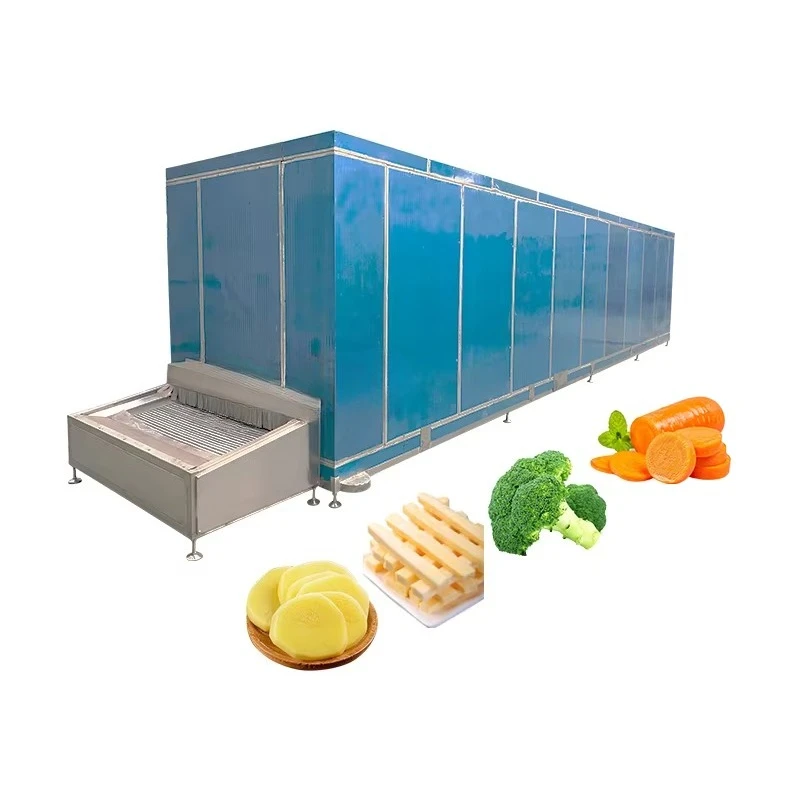 FOODLINE Quick Freezing Machine Commercial Blast Quick Freezer For Frozen Aquatic Food Production Workshop