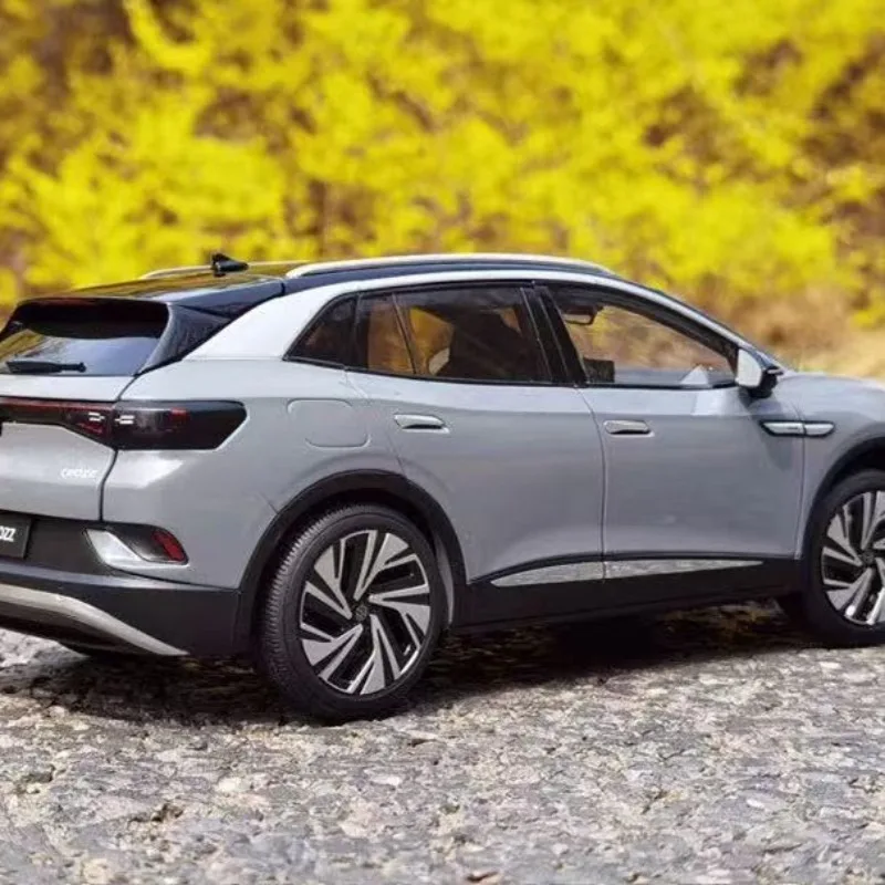 المصنع الأصلي 1:18 VW ID.4 SUV نموذج سيارة محاكاة مصنوع من خليط معدني، لعبة أطفال، عنصر عرض قابل للجمع للبالغين. #4